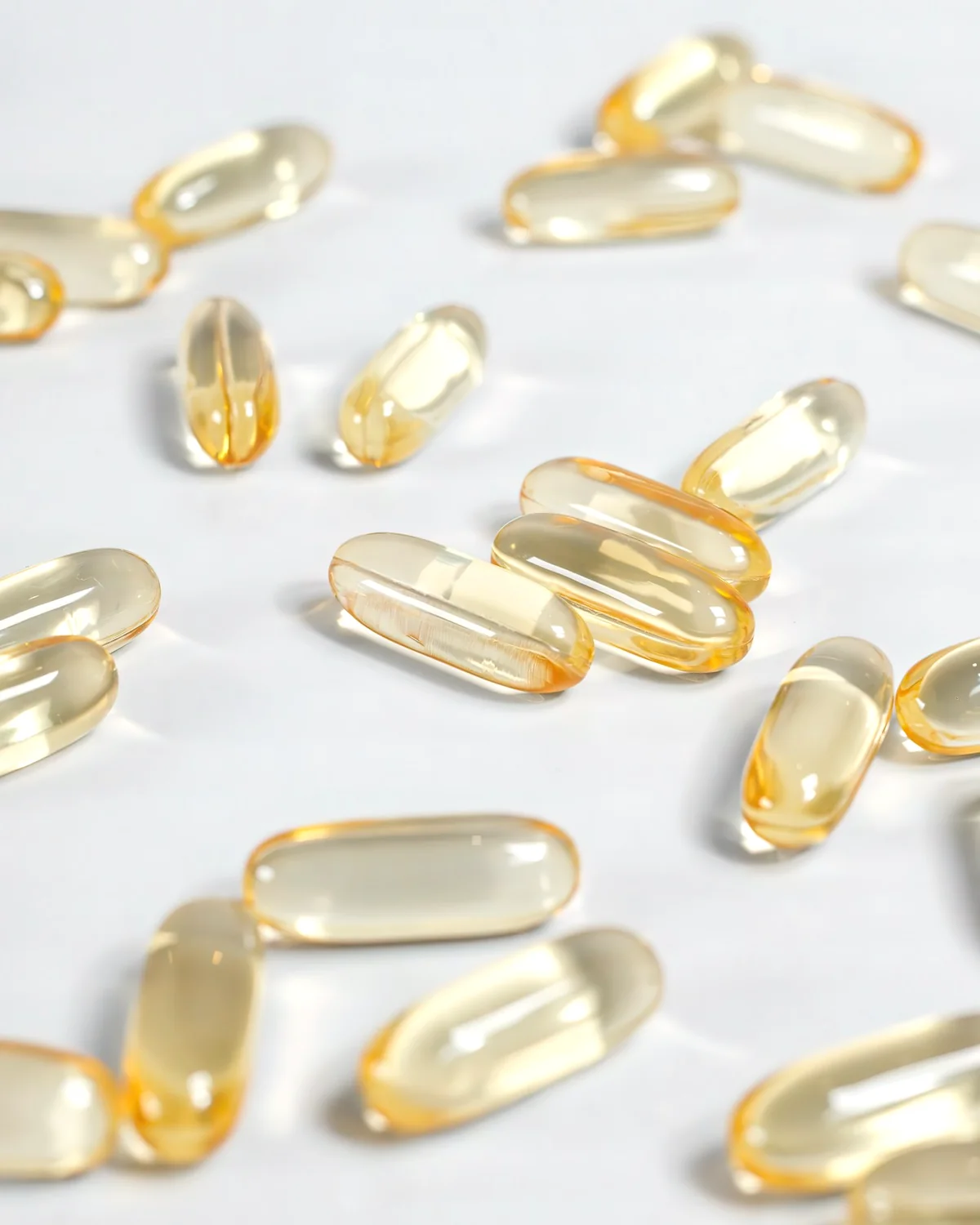 Softgels, illustrative still life